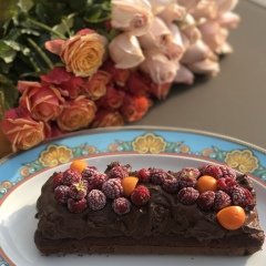Çikolatalı Mousse Pasta(Glutensiz)