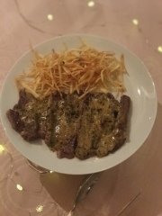 Cafe de Paris Soslu Antrikot (kişibaşı fiyatı)