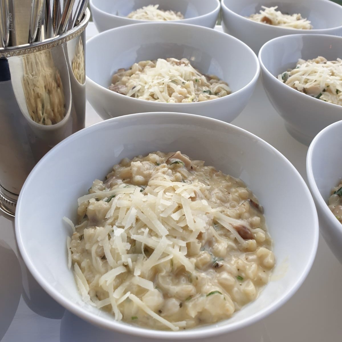 Mantarlı Buğday Risotto